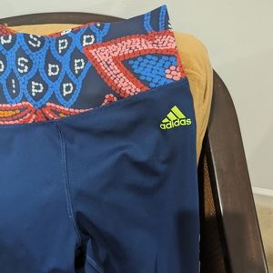 Adidas high waist printed leggings